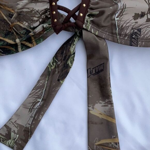 Take 50% OFF- Advantage Max-1 Camo Bikini Bra, Size-L - Picture 5 of 7